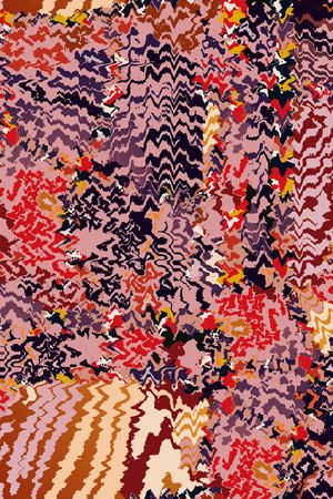 抽象印花华亿平台图片