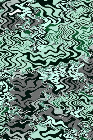 几何波纹印花华亿平台图片