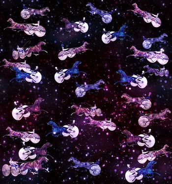 294294-星空（腰果花背景）赛马场