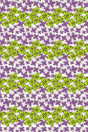 手绘水彩印花华亿平台图片