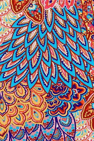 手绘水彩印花华亿平台图片