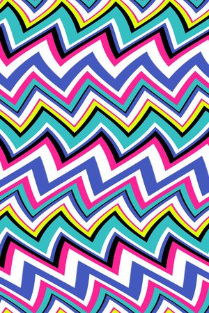 几何折线印花华亿平台图片