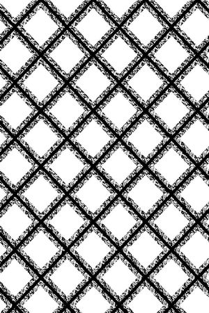 几何格纹印花华亿平台图片