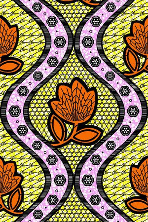 几何线条印花华亿平台图片