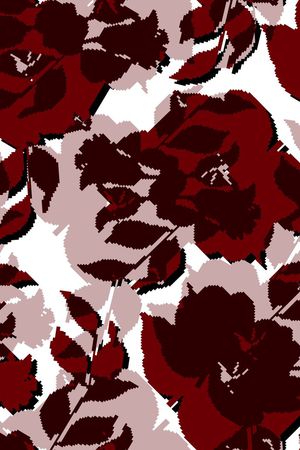 手绘水彩印花华亿平台图片