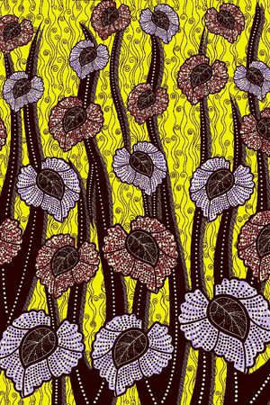 是几何线条印花华亿平台图片