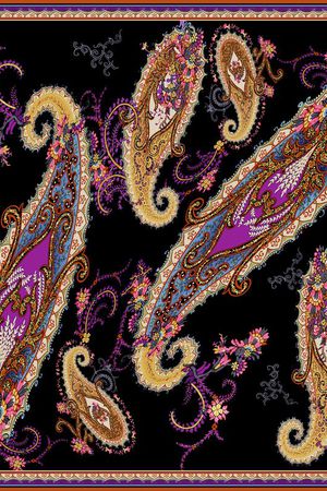 佩斯利印花华亿平台图片