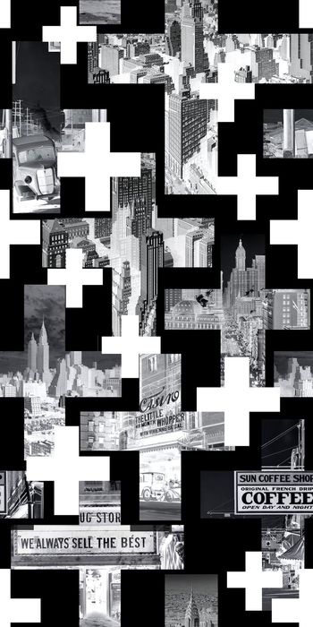 295271-超现代欧美城市十字剪影男装华亿平台