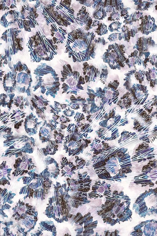 豹纹印花华亿平台图片