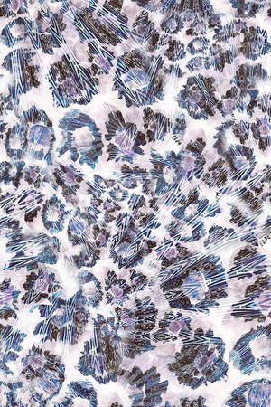 豹纹印花华亿平台图片