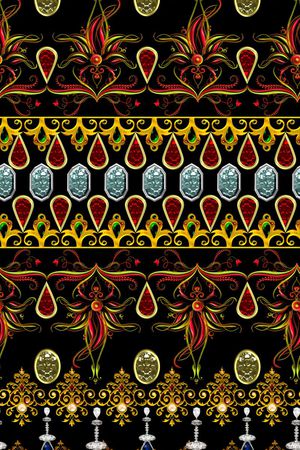 欧式宫廷印花华亿平台图片