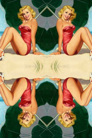 ♥红桃A〖复古时代〗印花华亿平台图片