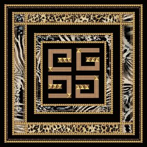 豹纹印花华亿平台图片