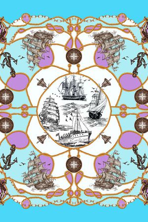 手绘印花华亿平台图片