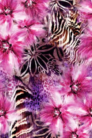 油画花卉印花华亿平台图片