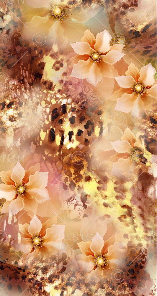 豹纹印花华亿平台图片