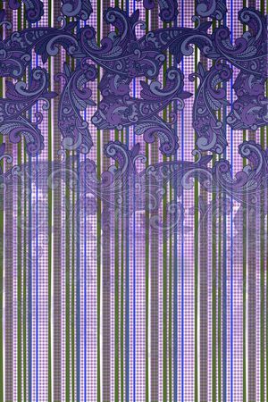 佩斯利涡旋纹印花华亿平台图片