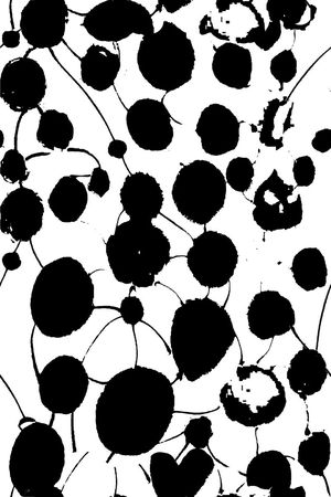 水墨印花华亿平台图片