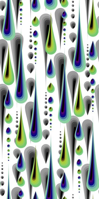 297402-几何逻辑水滴渐变男装华亿平台