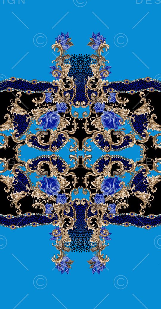 复古印花华亿平台图片