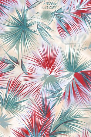 几何线条印花华亿平台图片