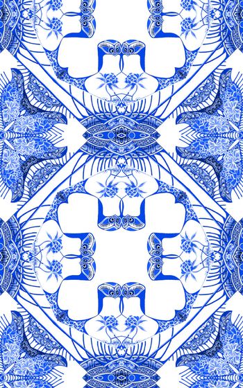 298657-中国风风筝花卉2