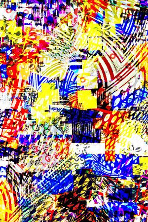 几何印花华亿平台图片