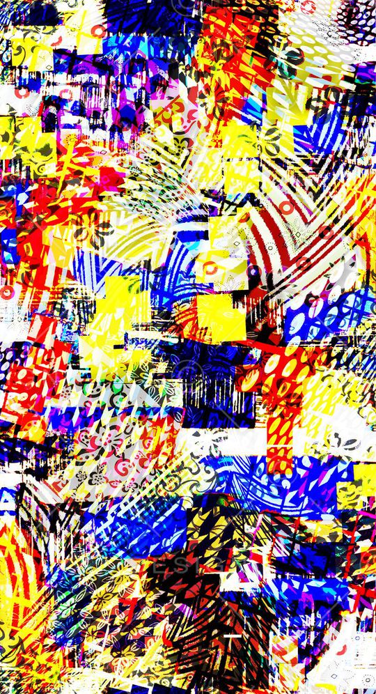 几何印花华亿平台图片