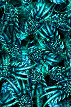 抽象印花华亿平台图片