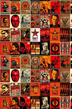 几何方格印花华亿平台图片