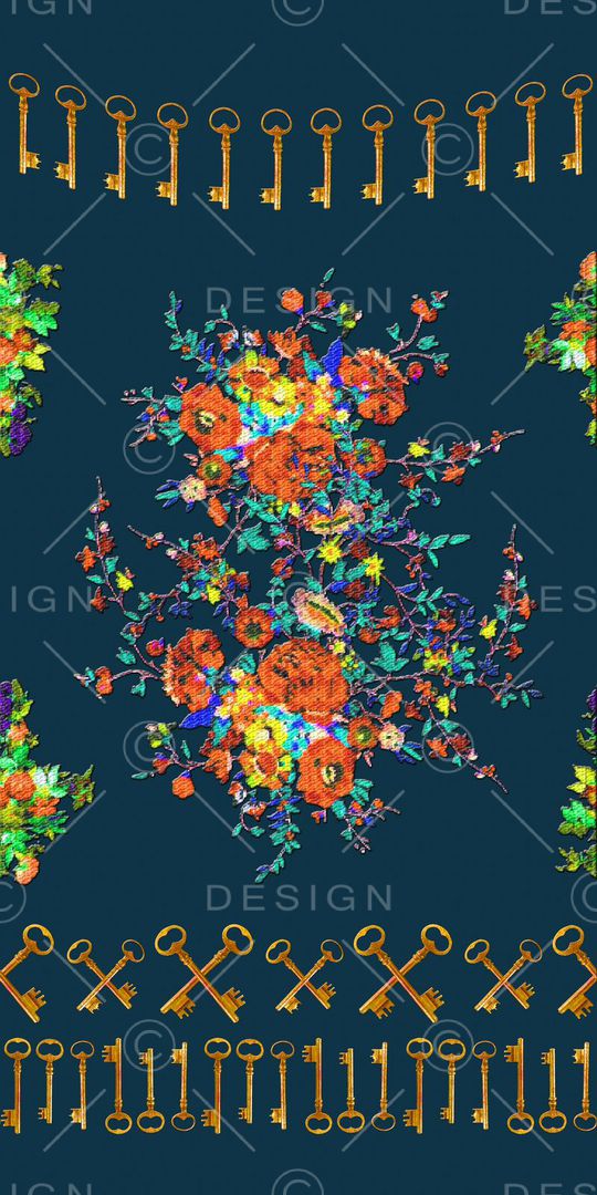 民族风印花华亿平台图片