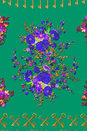 民族风印花华亿平台图片