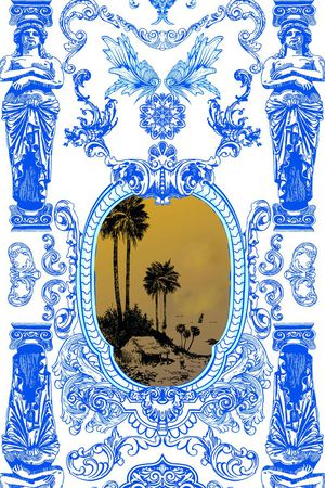 青花印花华亿平台图片