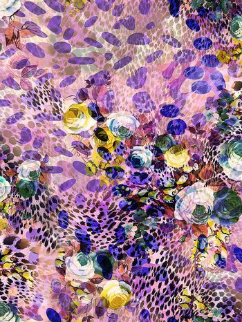 303454-圆点豹纹花卉-1