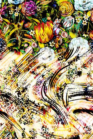 豹纹印花华亿平台图片