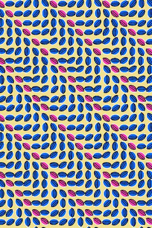 几何圆点印花华亿平台图片