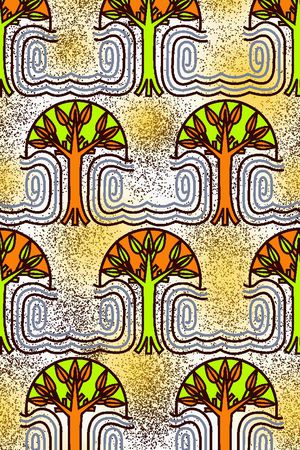 手绘水彩印花华亿平台图片