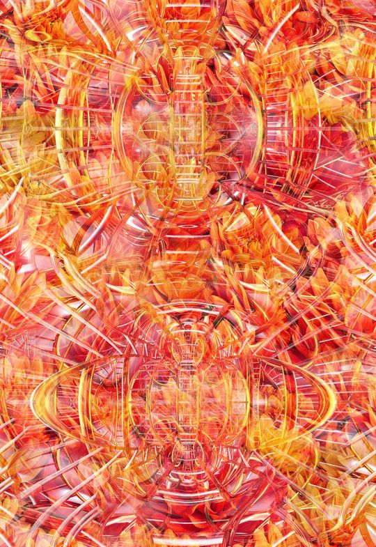 线条印花华亿平台图片