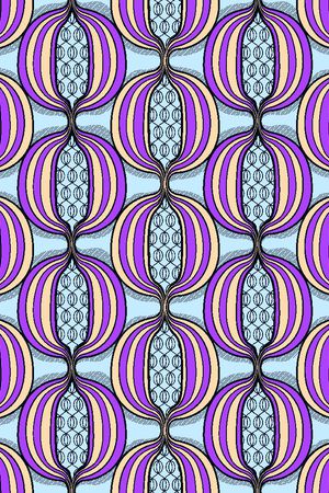 几何圆圈印花华亿平台图片