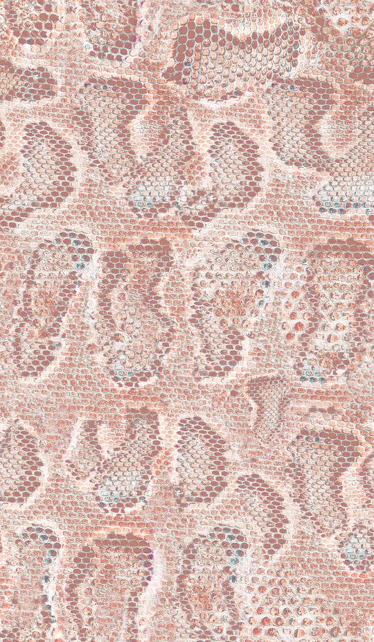 蛇皮纹印花华亿平台图片