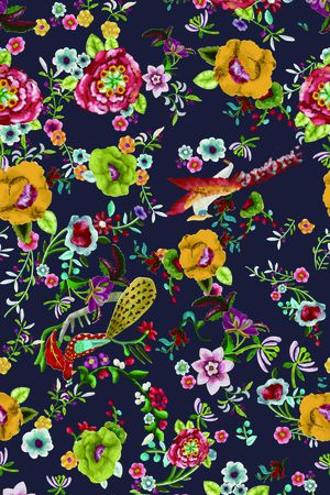 水彩印花华亿平台图片