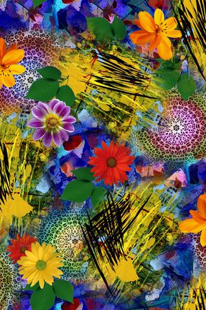 豹纹印花华亿平台图片