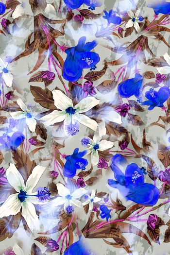 304847-多彩花卉花朵组合