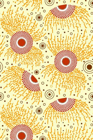 几何圆圈印花华亿平台图片