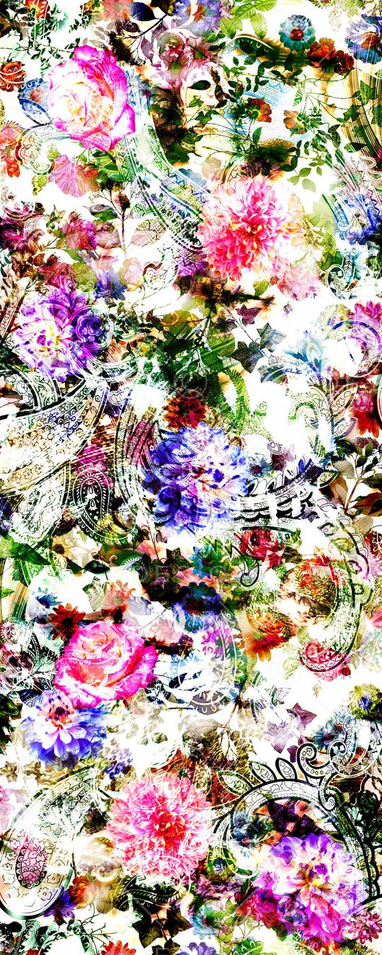 佩斯利印花华亿平台图片