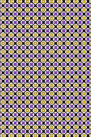 几何星形印花华亿平台图片