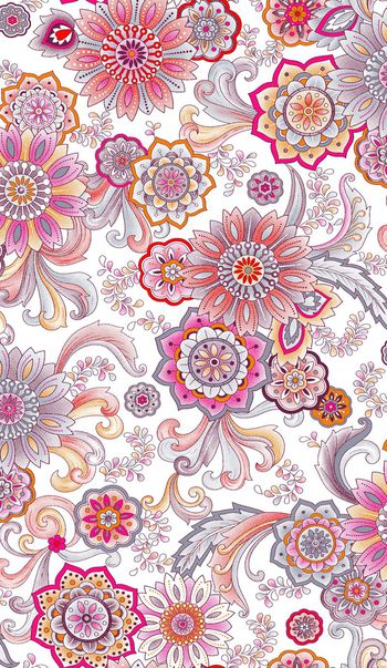 细致描花印花华亿平台图片