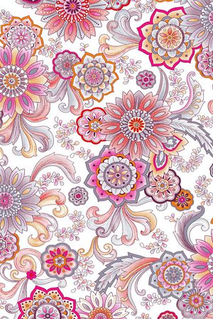 细致描花印花华亿平台图片