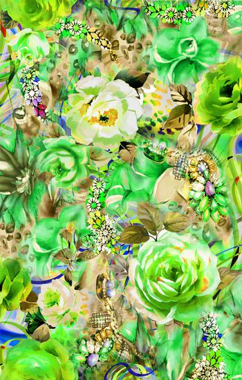 305543-唯美满版花卉