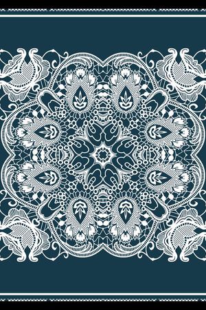 传统★方巾华亿平台印花华亿平台图片